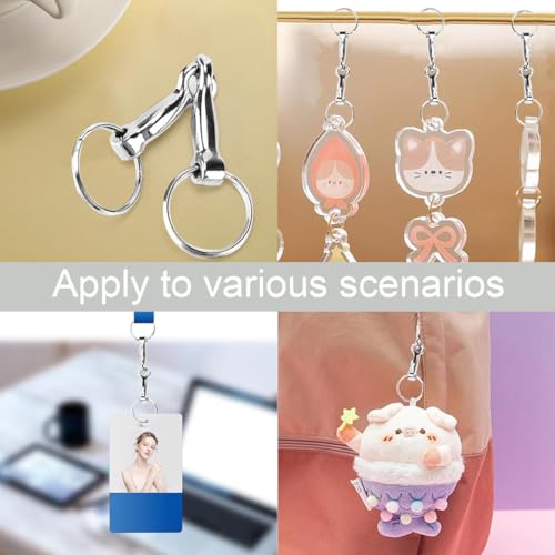 OUDQFCJ Horse Keychain for Horse Tack, Hobby Horse Bit, Zinc Alloy Single Connector, Horsebit Key Knot, Horse Accessories