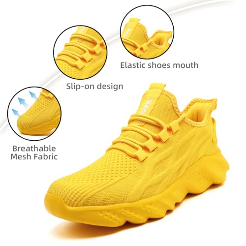 Women's Running Shoes Slip On Tennis Sneakers Lightweight Breathable Gym Athletic Shoe Non-Slip Travel Casual Footwear Fitness Workout Comfortable Fashion2