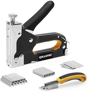 QHASPHC 3-in-1 Tacker-Set mit Klammern