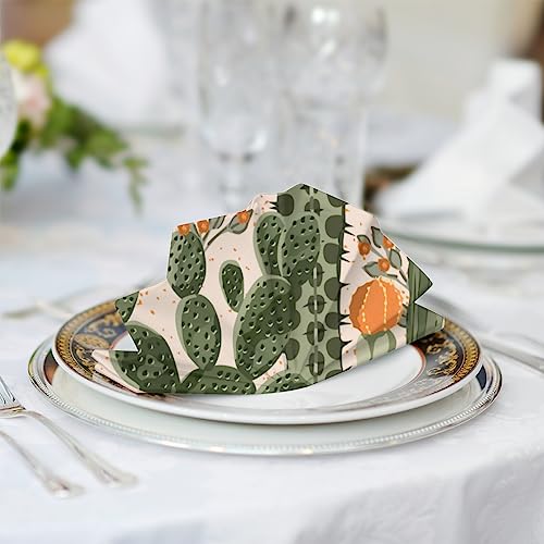 Set de 4 Servilletas de Tela Temática Cactus 20x20 pulg miniatura 2