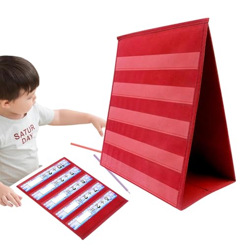 Genérico Panel de bolsillo para lecciones, pequeñas tablas de bolsillo para la mesa | Mesa independiente, soporte portátil para enseñar, educación en el hogar