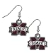 NCAA Mississippi State Bulldogs Dangle Earrings