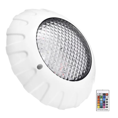 Luz nocturna submarina RGB de 12V para iluminar piscinas oscuras sin obras