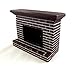 Aztec Imports, Inc. Small red Brick Fireplace