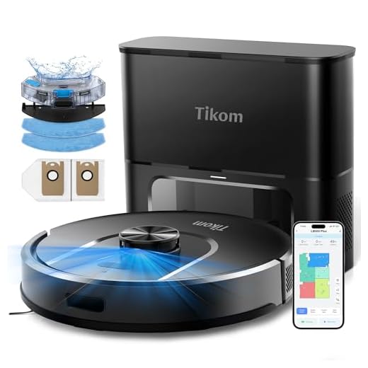 Tikom L8000 Plus Robot Vacuum and Mop