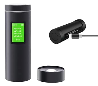 Color Meter Colorimeter Color Analyzer Monitor Testing Color Difference Meter Color Matching Support Android iOS Windows with Auto Calibration Measure Aperture 8mm D/8 SCI Etc