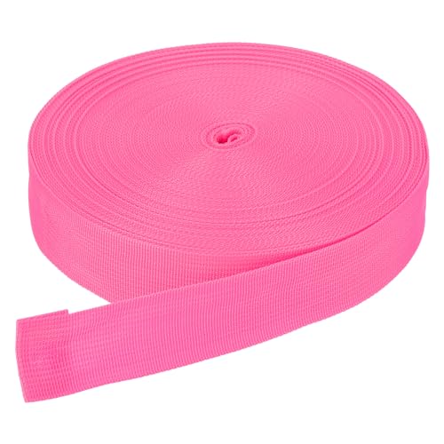 Sangle en nylon rose 38mm x 50 yards pour couture et reparation