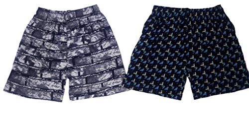 Image of Boys Pure Cotton Printed Shorts /Boxers(Pack of 1)