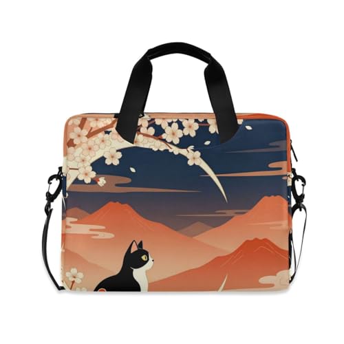 Bolso bandolera para laptop 15.6 pulgadas con asa y correa miniatura 1