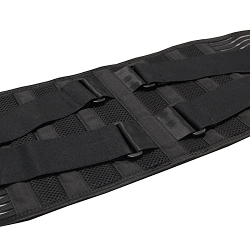 Cinturones de entrenamiento lumbar de masaje delgado y soporte ajustable unisex de espalda 7