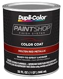 Dupli-Color Paint Shop Finish System, Molten Red, 1 Quart