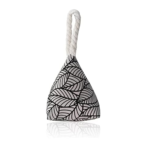 Decorative Door Stop-Cute Weighted Door Stopper for Home and Office Decoration (Black Rice Dumpling) Cover