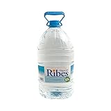 agua 8 litros mercadona Mineralización Débil Agua de Ribes, Garrafa de 8L