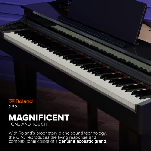 Roland GP-3 Digital Low-Profile Grand Space-Saving Footprint | Premium Piano Technologies thumb #2