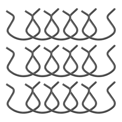CHILDWEET 15 piezas Clips de Fijación General para Manivela Elevalunas Coche Clips de Sujeción Duraderos para Reparación y Reemplazo de Manijas de Ventana Automotriz