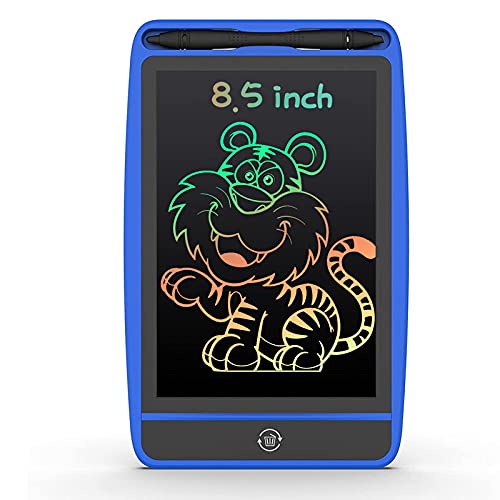 LCD Writing Tablet Colorful Toddler Doodle Board Drawing Tablet for Kids Erasable Reusable Electronic Writing Pad Learning Toy 3 4 5 6 7 8 Year Old Girls Boys Toddlers