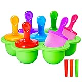 bebidas heladas con cafe 🍨 Perfect Ice Pop Maker - Algunas investigaciones nos dicen que la forma en que los alimentos se convierten en palo helado hace que los quisquillosos coman más y podría beneficiar a los niños que comen bebés a tener un equilibrio nutricional más equilibrado. Este helado natural con varios sabores es la mejor opción para niños, adultos y ancianos.