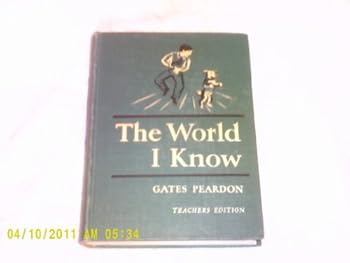 Hardcover The World I Know Book