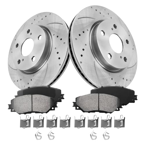 Anpulsero Front Automotive Replacement Brake Kit, Brake Rotors Brake Pads ...