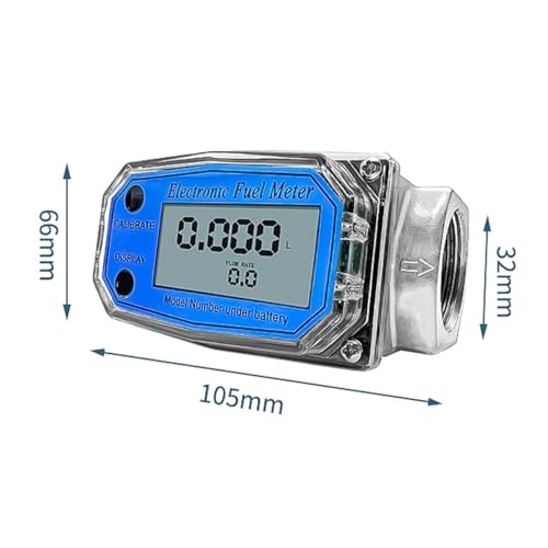 Caudalímetro digital de turbina de 9-100 L para optimizar el control de agua 8