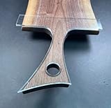 Swoosh Charcuterie Board Handle Template Acrylic Router Template