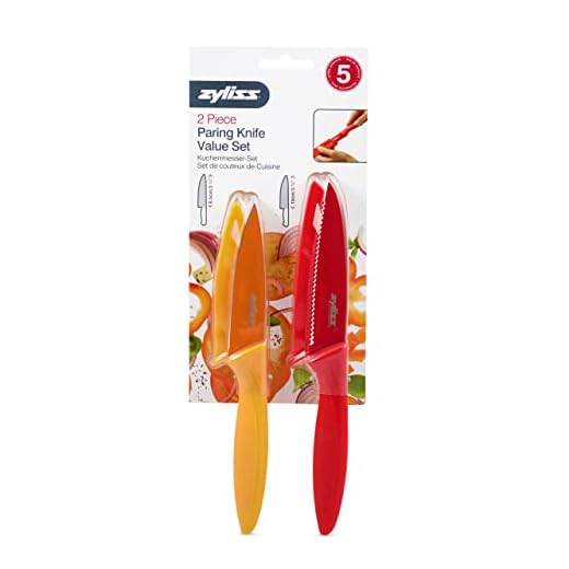 ZYLISS 2-Piece Paring Knife Set with Sheath Covers