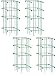 Lifetime Tomato Cages, Heavy Gauge, Set of 4