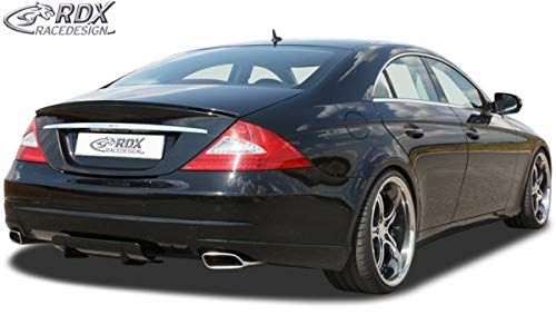 RDX Racedesign Faldón trasero 'Diffusor U-Diff' compatible con Mercedes Clase CLS C219 2004-2010 (PU)