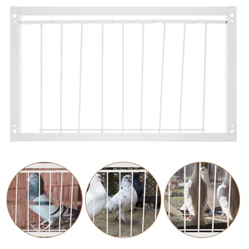 Porte à pigeons en fer robuste de 40x26 cm pour élevage durable