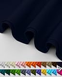 Felt Acrylic 38 Navy Blue Upholstery Fabric by The Yard