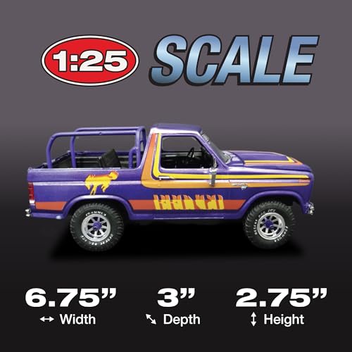 MPC 1980 Ford Bronco Modelo a Escala 1:25 miniatura 5