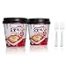 Cheese Tteokbokki Korean Rice Cake Instant 8.5oz 240g (Pack of 2, Cheese & Hot Sauce) Korean Snack Tteok Tteokbokki Rice Cake 떡볶이