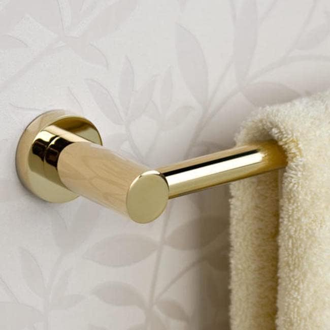 Signature Hardware 338415 Ceeley 5 Piece Bathroom Package with 24" Towel Bar, Robe Hook, Towel Ring, and Toilet Paper Holder