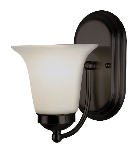 Trans Globe Lighting Tg3501 Rob Transitional One Wall Sconce Outdoor-Post-Lights, Rubbed Oil Bronze #TOP23