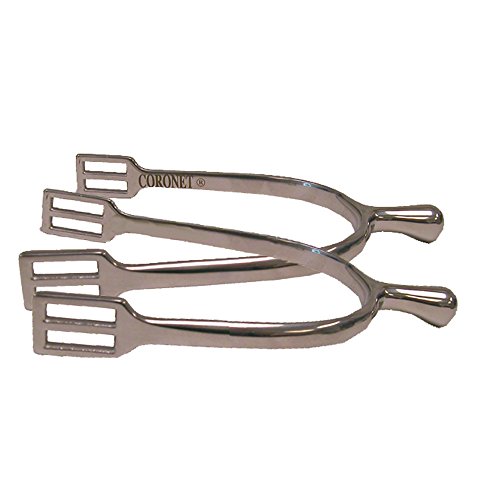Coronet Women's Prince Of Wales Round End English Spurs, 1-Inch #TOP3
