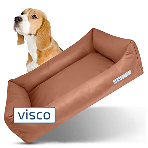 Best For Pets Orthopädisches Hundebett Bello 5 – Visco-Memory-Schaum, 90x70 Cm, Wasserabweisend