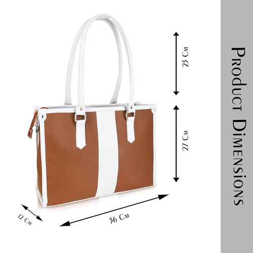 Image of ProArch Leather Core Strip Purse for Women Shoulder Bag for Women and Girls | Anti-Theft Pocket Slick Flap | Backpack Handbag