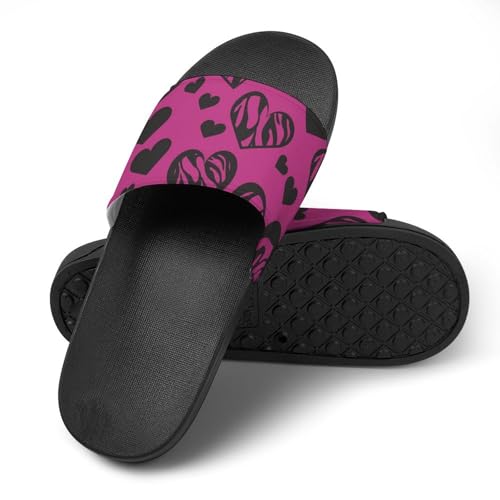 Chaussons de maison slide pour la douche et détente en intérieur