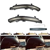 skoda octavia 1z5 scheinwerfer 1 Jahr Garantie Links Rechts Spiegelblinker Dynamische LED Blinkerleuchten Blinker für Octavia 1Z3 1Z5 Superb 3T4 3T5, mit E-Prüfzeichen