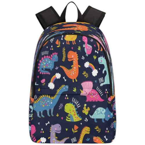 Sac à dos dinosaure mixte TropicalLife | Cartable de 17.4 L parfait pour les sorties