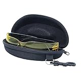 Global Vision Eyewear Gripper Case with Belt Clip, Black