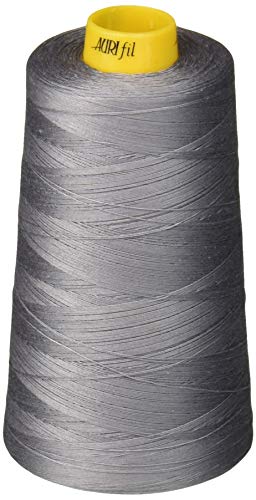 Aurifil hilo de algodón Mako 3 hebras 40wt 3280 yd color gris