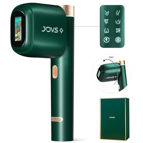 Ulike Laser Hair Removal Device Air 10 Ipl and Men, Ice cool and Permanent hair Reduction for Nearly Painless, Dual Lights, Skin Sensor & USHR Mode Hair Removal in 10mins from Home