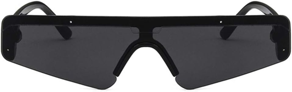 Shiratori Sports Wrap-Around Sunglasses, Fashionable One-Piece Lens UV Protection Shades for Men & Women image 3