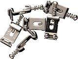フェンダー USA 純正パーツ Fender Vintage Strat Bridge Sections Set of 6 ストラト キャスター用ブリッジ ブラス製サドルx6 992051000 [並行輸入品]