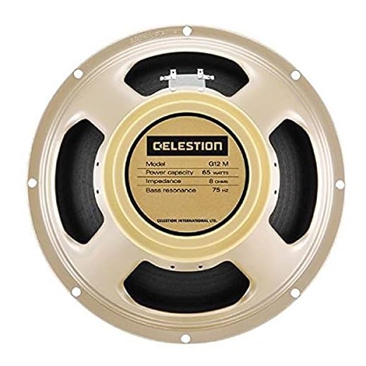 CELESTION T5864 G12M-65 Creamback 12-Inch 8-Ohm 65-Watt Guitar Speaker