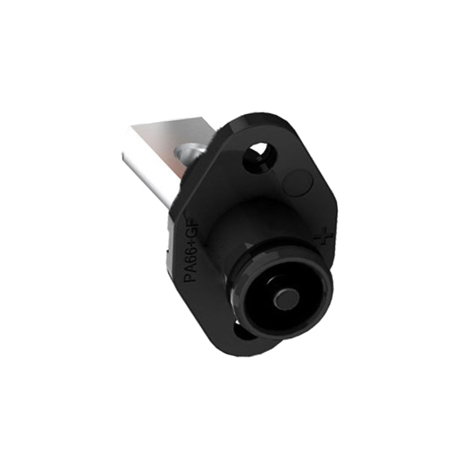 Fgdtree Black 50A Energy Storage Connector Waterproof Industrial Energy Photovoltaic Battery Cabinet Wiring Terminals Block Industrial Storage Connector For Solar Battery