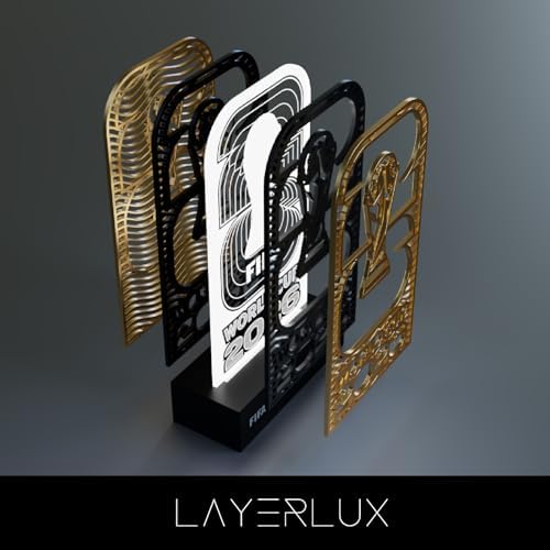 LAYERLUX FIFA World Cup 2026™ Official Licensed LED Trophy Replica – Collectible Decoration Light Up World Cup, Commemorative Lamp, Soccer Memorabilia Gift for Fans & Collectors for Home Office - 5