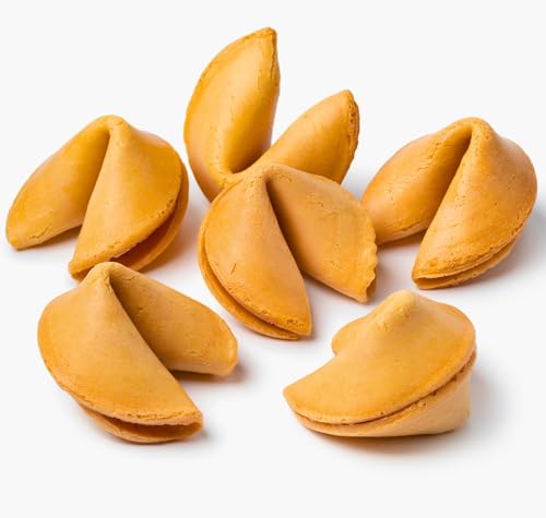 Dragon | Fortune Cookies 350Pk | Premium USA Baked, Bulk Fortune Cookies Individually Wrapped, Fortune Cookie Rounds, Fresh Vanilla Cookies, Chinese Fortune Cookie, Chinese New Year Snacks, Traditional