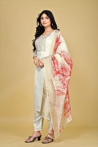 Image of Women's Cotton Blend Kurta Set